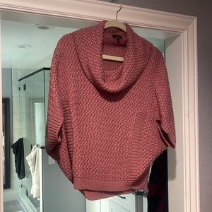 The Limited pink poncho